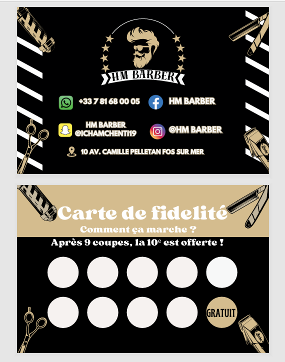 Cartes de visite